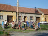 Stavění máje 2012